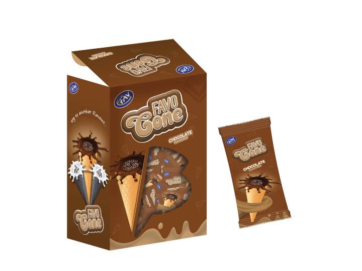 Choco Cone RS 10 x 24 PIECES Chocolate Flavor
