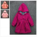 【ALLGOOD】Winter New Little Girl Korean Doll Dress Warm Coat Hooded Jacket 3 Colors Optional Baby Girl Clothes Kids Fortnite Toddler Skirt Shorts  Panda Spiderman. 