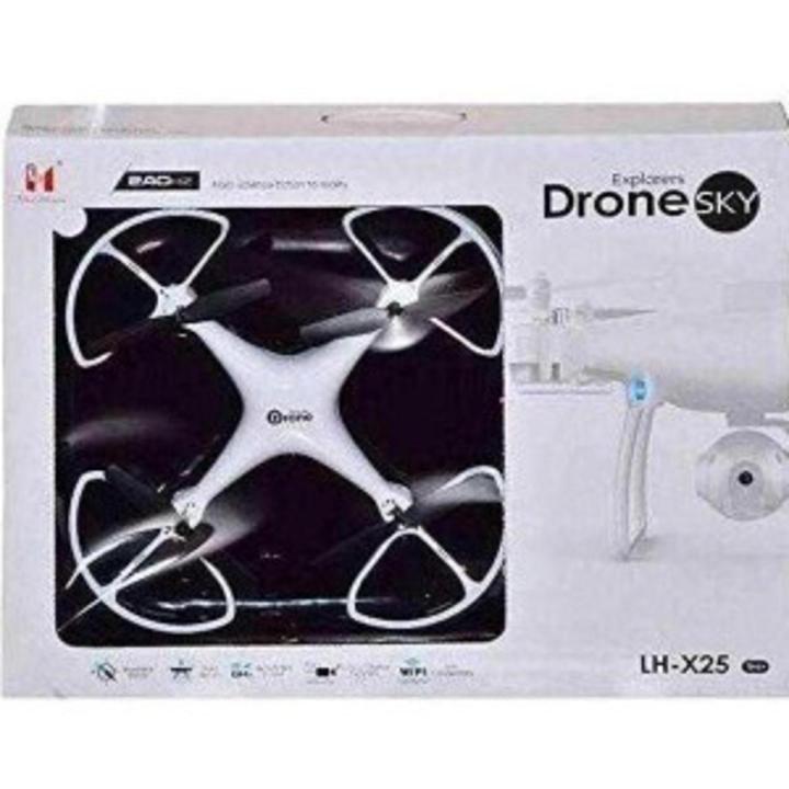 Sky Drone LH-X25 Remote Control Drone with Camera 480p - Drone Camera WIFI FPV aerial RC Drone 2.4G 4CH Camera RC quadcopter