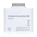 iPad Camera Connection Kit 5-in-1 | USB & SDHC Card Reader, Keyboard Input Support with Multi-Function iPad Photo Adapter and Plug & Play Compatibility. 