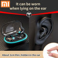 100%Original Product+FREE Shipping+COD XIAOMI-X55 Sleeping Earbuds Wireless Mini Headphones For Work TWS Bluetooth Earphone Stereo Hidden Headsets with Mic HD Call Waterproof X55. 