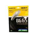 YONEX Badminton Racket String BG65 Ti (0.7mm)Endurance High Elastic Professional Training Competition High Quality StringBG-65Ti. 