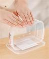 700/900/1000/1400Ml Transparent Food Storage Container With Lid Preservation Refrigerator Frozen Meat Fruit Storage Box Kitchen Household Supplies 1Pcs. 