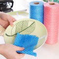 50 wipes(20x30cm) per roll Washable and Reusable Tissues Kitchen Printed Tissue/Towel Paper Roll All-Purpose Disposable Reusable Kitchen Wipes Cleaning Cloths Mighty Cloths - (Orange Color only). 