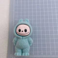 Random Labubu The Monsters Exciting Cardiac Macarone Anime Action Figure Statue Model Doll Kid Toy Gifts. 