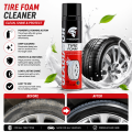 Gladiator Tire Foam Cleaner Spray 500ML | Instant Tire Shine & Deep Cleaning Foam for Cars & Bikes. 