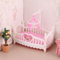 1:12 Dollhouse Miniature Baby Room Bassinet Bed Cradle Bed Furniture Model Decor STARLITE. 