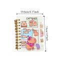 Mini Portable Notebook Planner Notes Capybara Small Notepad Small Random Color Cartoon Capybara Notepads Cute Multifunction Kawaii Capybara Notebook Office Accessories. 