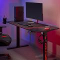 MXG MGD-01R Motorized/SIT-Stand Desk With Fast Charging Ports and Creative Control Panel. 