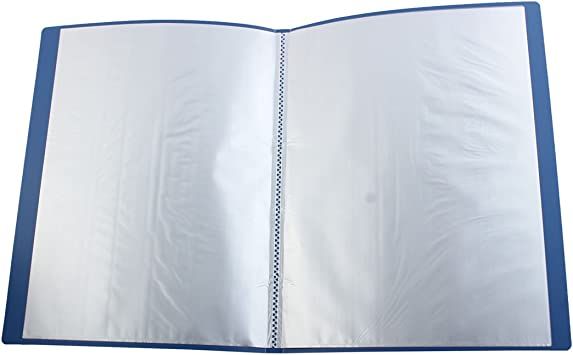 Pocket%20File%20(FC)%2010,%2020,%2030,%2040,%2060,%2080,%20100%20Pockets%7C%20Clear%20Book%20Pocket%20%7C%20Pocket%20Display%20Book%20%7CFile%20Folder%20for%20Protecting%20Documents%20Certificates%20degrees%20Assorted%20Colors%20(1Pcs)%20-%20Image%202