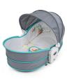 Mastela 5 in 1 Rocker, Bouncer Chair with Removable Bassinet 6037 (Gray). 