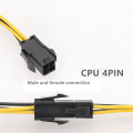Motherboard CPU 4-Pin to Hard Drive Cable CPU 4PIN to SATA Hard Drive Power Supply Cable 12V to SATA Hard Drive Cable, Easy to Use Fine Workmanship. 
