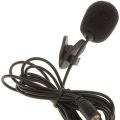 Lavaliere Universal Microphone with Clip Professional Small Wired Microphone Used for Interview (For Computers Only). 