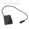 （NEW）DCC8 Battery DC Coupler for Panasonic Lumix DMC-FZ200 FZ1000 G5 G6 GH2 Camera Black. 