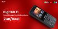 Jazz Digit 4G Z1 - 2GB RAM 16GB ROM - Google Play Store - 2.8 Inches Display - 4000mAh Battery - Type C Charging Port - Dual Sim 4G Supported -Touch & Type - 4G LTE -  Wifi Bluetooth - Hotspot - Video Calling  - Box Pack  - 1 Year Warranty. 