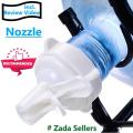19L Litre Water Bottle Nozzle - Valve - Tap for Large 19ltr Drinking Water Bottles - Large Water Bottel Nozzle - Good Quality Bottled Water 19 Ltr Dispenser - 19 L Faucet Crown Cap 55mm ~20 Litter botle cap nozzel - Nozel - Nozle - White. 