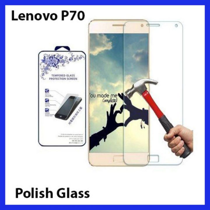 Lenovo P70 Tempered Glass Screen Protector Polish Glass For Lenovo P70