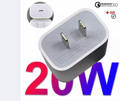 Iphone Original Charger 20Watt Power Adapter With Type C To