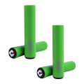 ODI MTB Bicycle Grip Handlebar Grips Soft Bike Accessories Green. 