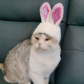 Pet Cat Hea ear Sparkling Bunny Ears Cat Hat Soft W ble Cosplay Pet Headgear for Party Pet Cat Hat. 