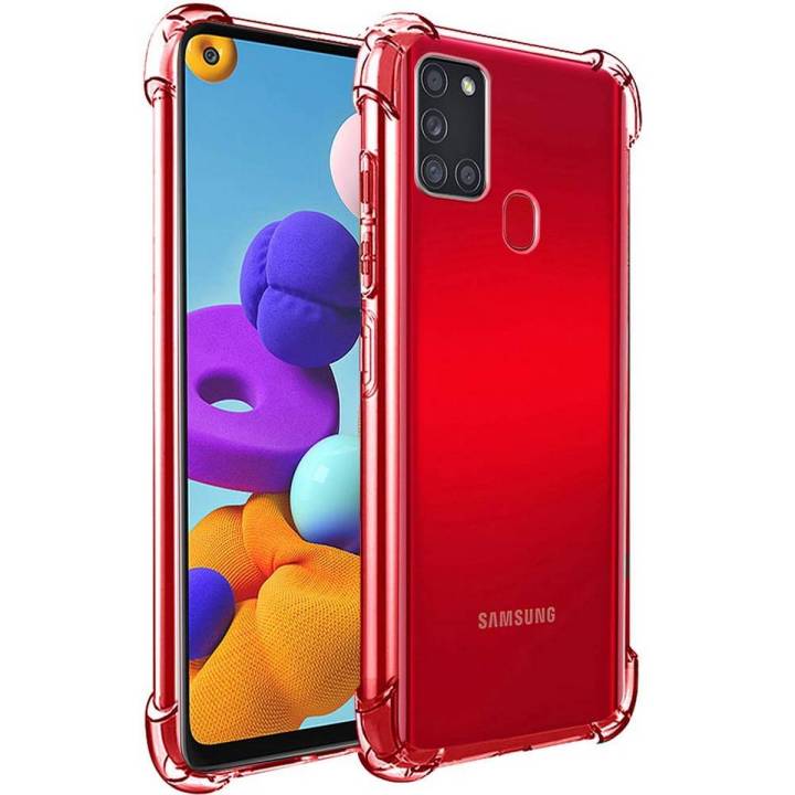 Samsung Galaxy A21s Silicone Transparent back cover Bumper