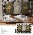 Wall Decor Wallpaper Room Decoration 3D Flex Wallpaper 8*10 Size. 