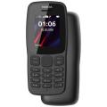 Nokia 106 (2018) - 1.8" inch Display - 4MB Storage - Dual Sim - (Dark Grey). 