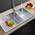 JAERBEE Silicone Sink Protectors for Kitchen, Folding Non-Slip Sink Mat Grid for Bottom of Stainless Steel Porcelain Sink 1Pcs. 