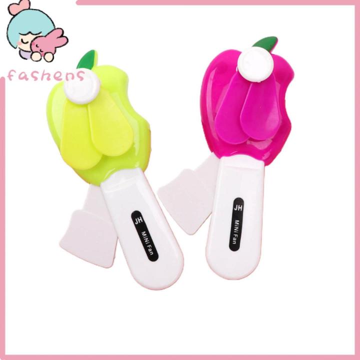 Baby Fan Toy Fruit Shape Portable Non Electronic Mini Fan