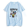 System of A Down Shirts Summer 100% Cotton Tshirt Retro Heavy Mental T-shirt Aesthetic Clothes Creative Design Graphic T Shirt. 