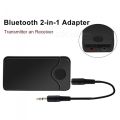 B18- 2in1 Bluetooth Transmitter & Receiver Wireless A2DP Home B6 TV Stereo Audio Adapter. 