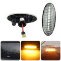 For Nissan Qashqai Dualis Juke Micra March Note X-Trail Leaf NPl 300 NAVARA Sequential Dynamic LED Side Marker Turn Signal Lights. 