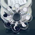Children Toys Rotating Animation Running Animated Character Bearing Spinner Dynamic Spinning Top Adult Office Decompression Toys. 