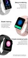 Iw7 Series 7 Smart Watch NFC 1.69-inch HD Screen Custom Watch Face BT Call Waterproof Smartwatch. 