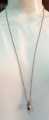 Long Chain Silver and Gold-plated Necklace For Girls. 