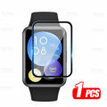 For Huawei Watch Fit 2 1-3PCS 9D Curved Soft Edge Protective Glass For Huawei Huawey Watch Fit2 WatchFit2 Screen Protector Smartwatch Cover Film. 