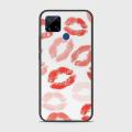 Realme_C12 Cover - SkinLee HQ Infinity Glass Case (Soft) - Red Lipstick Lips - SKINLEE-399-1-1047-484. 