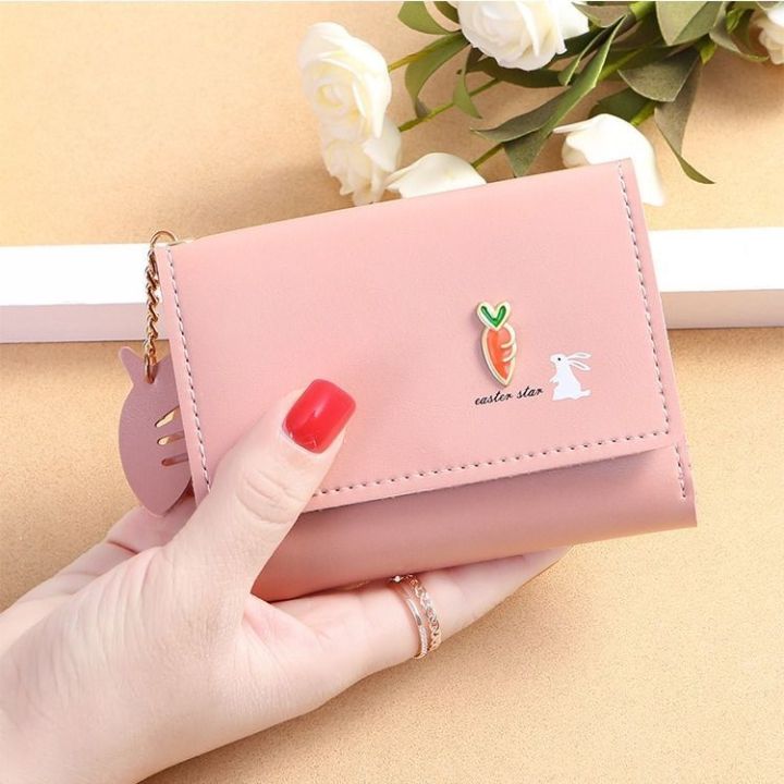 Mini Wellet For Women's Wallets Short Tassel Pendant Wallet Coin Purses Clutch Money Bag Cute Female Wallet in Hand id Card Holders Clutch