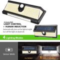 190Led Solar Light Outdoor Solar Wall Lamp LED Bulb IP65 PIR Motion Sensor Lampara Solar Lighting Garden Decoration Lights Tools. 