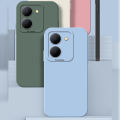 Tokifu For VIVO Y36 Airbag Shockproof Silicone Slim Clear TPU Protective Case Cover. 