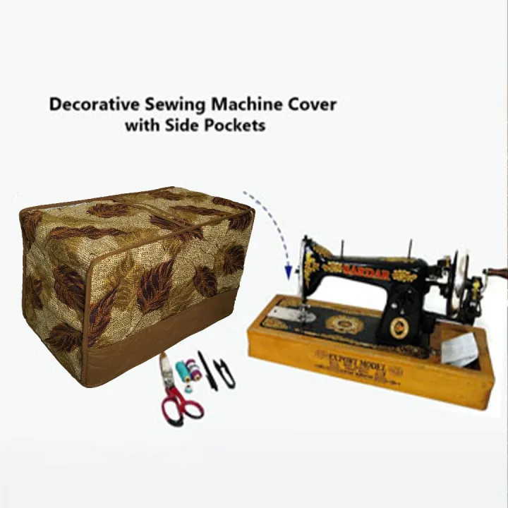 Sewing%20Machine%20Cover%20Made%20By%20Dual%20Layer%20Cotton%20Polyster%20Filling%20Quilted%20Fabric%20Washable%20Stuff%20-%20Image%202
