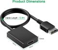 HDMI Link Cable for Sega Dreamcast,No-Mods Required HDMI Converter for Sega Dreamcast. 