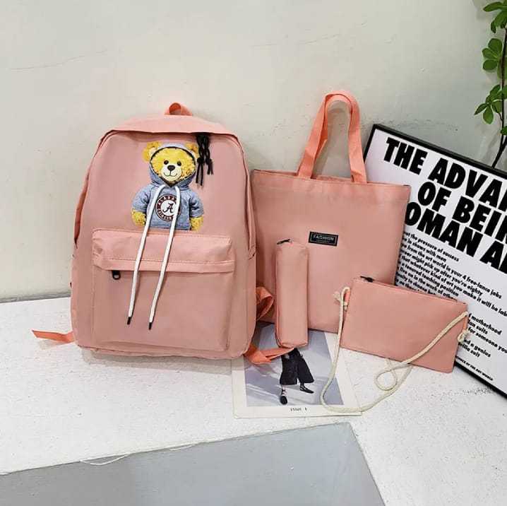 bageek School Bag for Teen Girls Backpack Student Bookbag Travel Backpack Daypack with Coin Pouch
