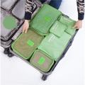 6 PCS Travel Storage Bags Set Clothes Tidy Packing Cubes Luggage Organizer Pouch Waterproof t High Quality Oxford Mesh Cloth Travel Bag Organizer. 
