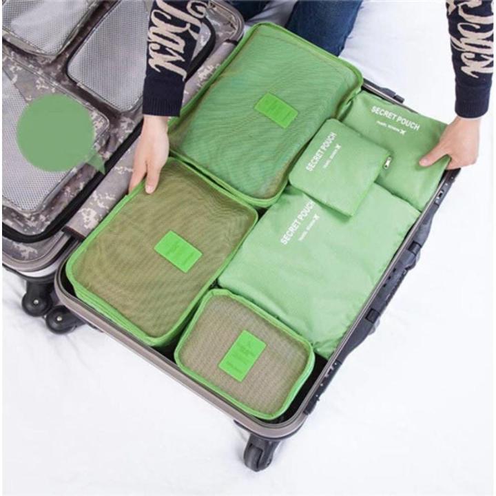 6%20PCS%20Travel%20Storage%20Bags%20Set%20Clothes%20Tidy%20Packing%20Cubes%20Luggage%20Organizer%20Pouch%20Waterproof%20t%20High%20Quality%20Oxford%20Mesh%20Cloth%20Travel%20Bag%20Organizer%20-%20Image%202