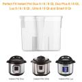 2 pcs Condensation Collector Cup Replacement for Instant Pot 5 6 8 Quart Duo Duo Plus Ultra Lux. 