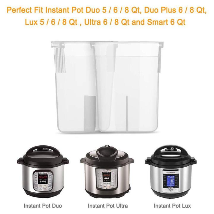 2 pcs Condensation Collector Cup Replacement for Instant Pot 5 6 8 Quart Duo Duo Plus Ultra Lux