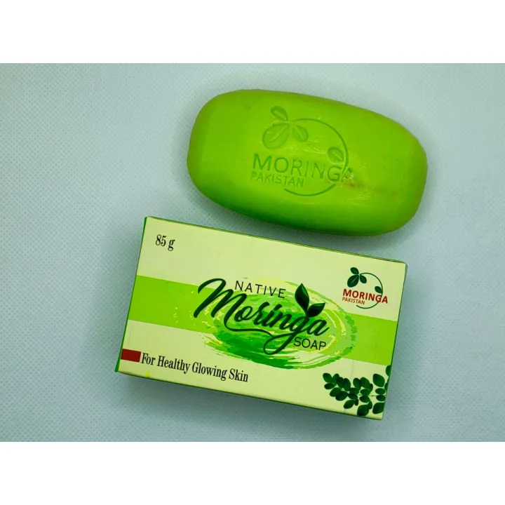 Moringa%20Organic%20Natural%20Soap%20-%2085Gm%20for%20Replenish%20,Cleanse%20Skin,%20Reduce%20Scars%20and%20Acne%20-%20Image%202