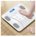 Digital Bathroom Scale Bluetooth Body Fat Scale Scale for Body Weight, Smart Digital Bathroom Weighing Scales. Body Composition Analyzer for Body Weight, Body Fat Electronic Body Analyzer Machine. 