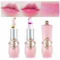 High Quality Transparent Color Changing Flower Jelly Lipstick. 